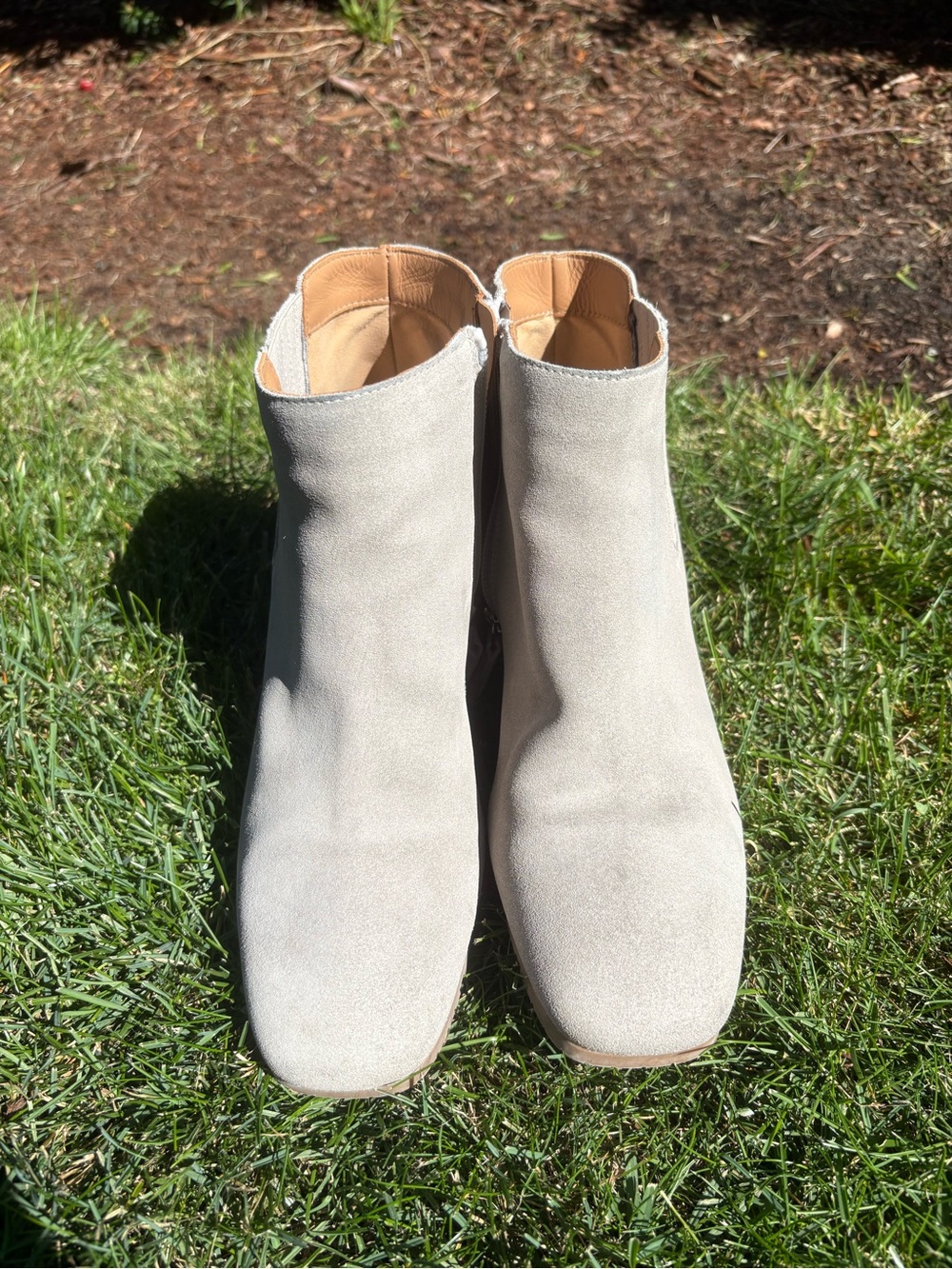 Aquatalia suede ankle boots, size 7